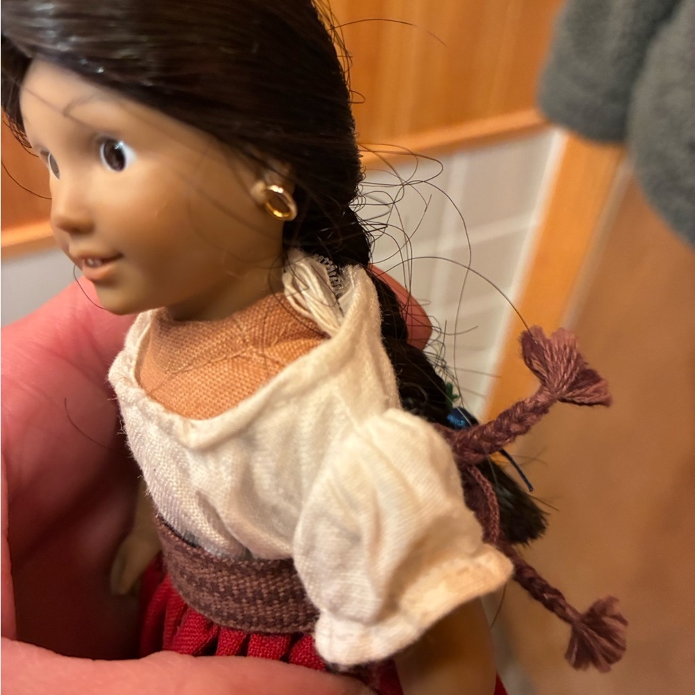 First Edition Pleasant Company Josefina Mini Doll w/ Glass Eyes - Picture 12 of 13